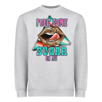 Heather Grey Pour Some Sugar On Me Heavyweight Sweatshirt - JahusDesignShop