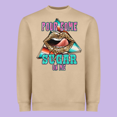 Pour Some Sugar On Me Heavyweight Sweatshirt Designed By Jahusdesignshop