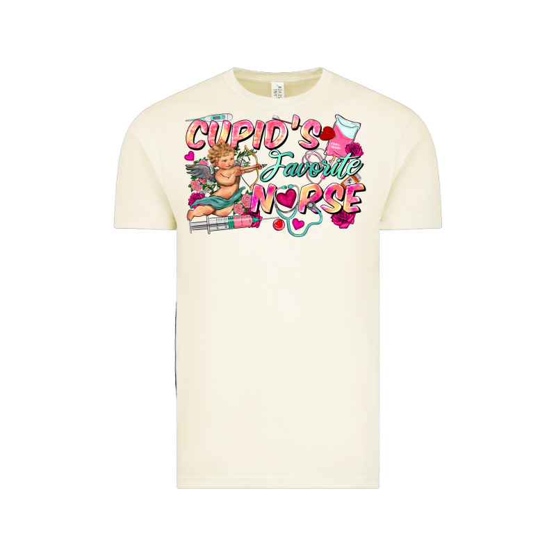 Cupid's Favorite Nurse Vintage Tee by FaDigitalArtStudio | Teevron