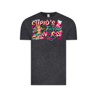 Vintage Black cupid's favorite nurse Vintage Tee - FaDigitalArtStudio