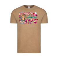 Vintage Coffee cupid's favorite nurse Vintage Tee - FaDigitalArtStudio