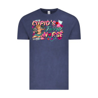 Vintage Denim cupid's favorite nurse Vintage Tee - FaDigitalArtStudio