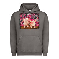 Pigment Tornado be mine valentine's day pigs Urban Hoodie - Jasminsmagicworld