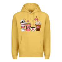 Antique Gold Mommy coffee Premium Hoodie - Artiststas