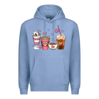 Colony Blue Mommy coffee Premium Hoodie - Artiststas