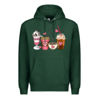 Sports Green Mommy coffee Premium Hoodie - Artiststas