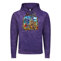 Cloud Purple summer min Vintage Hoodie - CowhideDigitalArt