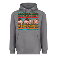 Storm western serape pigs Heavyweight Hoodie - RanaPortraitStore