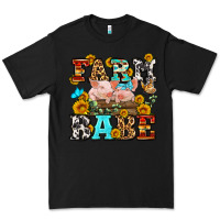 Black western farm babe Premium Tee - OliviaCreatesArt