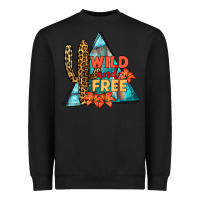 Black Wıld and Free Heavyweight Sweatshirt - JahusDesignShop
