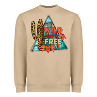 Mushroom Wıld and Free Heavyweight Sweatshirt - JahusDesignShop
