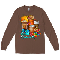 Chestnut Sweet Summer Long Sleeve Tee - CowhideDigitalArt