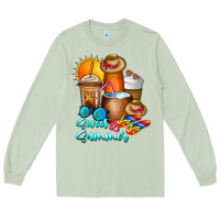 Matcha Sweet Summer Long Sleeve Tee - CowhideDigitalArt
