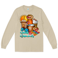 Mushroom Sweet Summer Long Sleeve Tee - CowhideDigitalArt