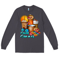 Smoke Sweet Summer Long Sleeve Tee - CowhideDigitalArt