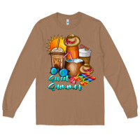 Toasted Coconut Sweet Summer Long Sleeve Tee - CowhideDigitalArt