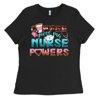 Black coffee gives me nurse powers bbs Ladies Tee - BundleAndBundleShop