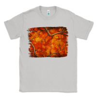 Moon Dust orange hunter camouflage pattern brushstroke Classic Tee - Jasminsmagicworld