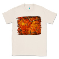 Natural orange hunter camouflage pattern brushstroke Classic Tee - Jasminsmagicworld