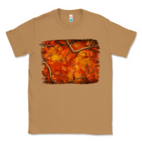 Toasted Coconut orange hunter camouflage pattern brushstroke Classic Tee - Jasminsmagicworld