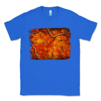 True Royal orange hunter camouflage pattern brushstroke Classic Tee - Jasminsmagicworld