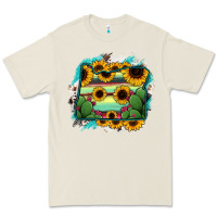 Bone Oregon Map Sunflower Cactus Serape Premium Tee - RanaPortraitStore