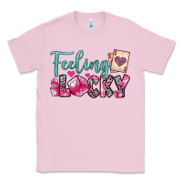 Bubblegum Pink feeling lucky Classic Tee - OliviaCreatesArt