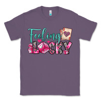 Lavender feeling lucky Classic Tee - OliviaCreatesArt