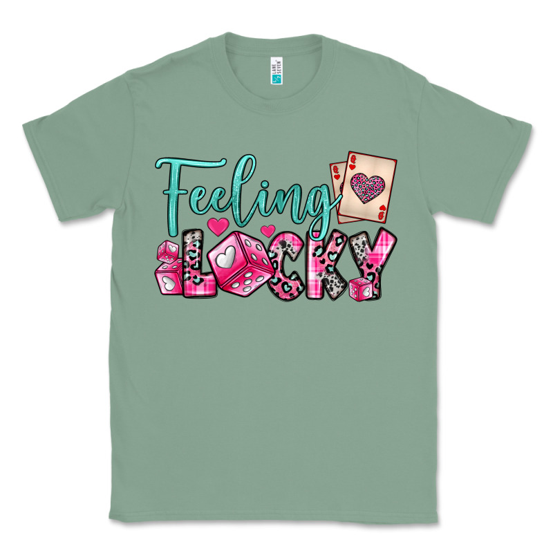 Feeling Lucky Classic Tee by OliviaCreatesArt | Teevron