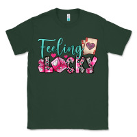 Sports Green feeling lucky Classic Tee - OliviaCreatesArt