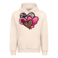 Sandshell valentines day western hearts and sunflower Urban Hoodie - Jasminsmagicworld