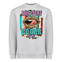 Heather Grey Pour Some Sugar On Me Heavyweight Sweatshirt - JahusDesignShop