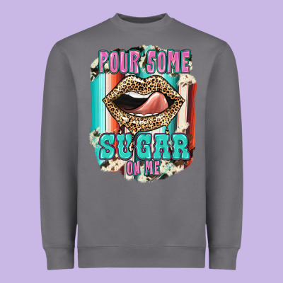 Pour Some Sugar On Me Heavyweight Sweatshirt Designed By Jahusdesignshop