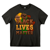 Asphalt black lives matter Heavy Core Tee - HowdyJamesFarm