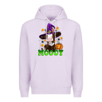 Lilac moody cow Premium Hoodie - Artiststas