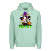 Seafoam moody cow Premium Hoodie - Artiststas