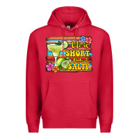 Cardinal life is short make it salty 1 Premium Hoodie - Jasminsmagicworld
