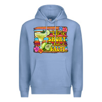 Colony Blue life is short make it salty 1 Premium Hoodie - Jasminsmagicworld