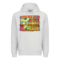 Dove Grey life is short make it salty 1 Premium Hoodie - Jasminsmagicworld