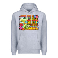 Heather Grey life is short make it salty 1 Premium Hoodie - Jasminsmagicworld