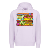 Lilac life is short make it salty 1 Premium Hoodie - Jasminsmagicworld
