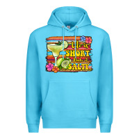 Ocean Blue life is short make it salty 1 Premium Hoodie - Jasminsmagicworld