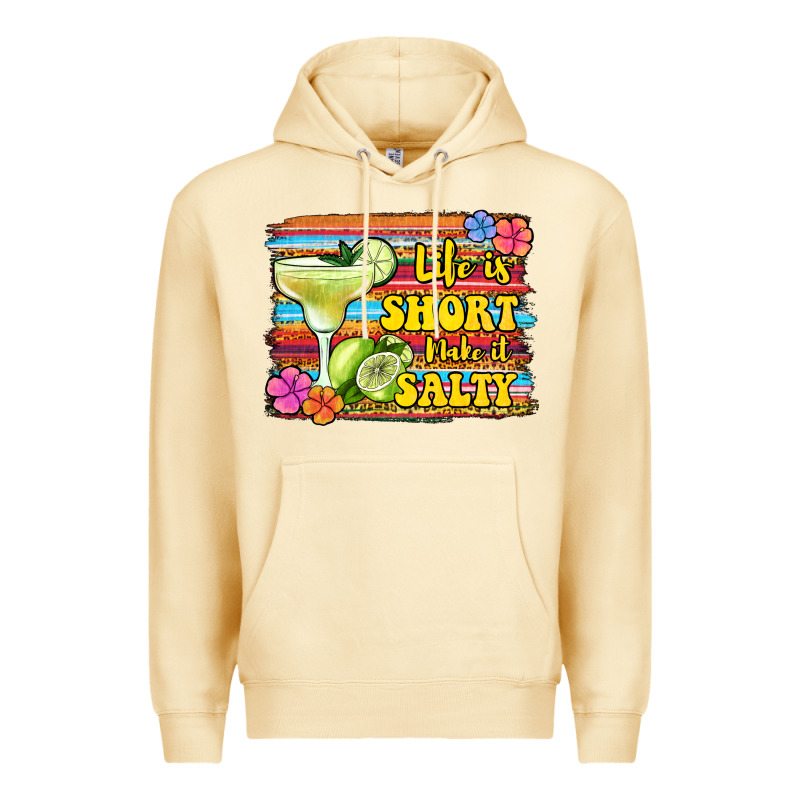 Life Is Short Make It Salty 1 Premium Hoodie by Jasminsmagicworld | Teevron