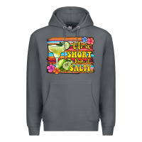 Rock life is short make it salty 1 Premium Hoodie - Jasminsmagicworld