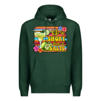 Sports Green life is short make it salty 1 Premium Hoodie - Jasminsmagicworld
