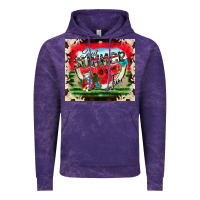 Cloud Purple summer vibes Vintage Hoodie - CowhideDigitalArt