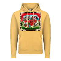 Vintage Mustard summer vibes Vintage Hoodie - CowhideDigitalArt