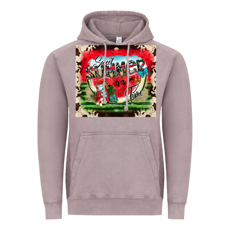 Summer Vibes Vintage Hoodie by CowhideDigitalArt | Teevron