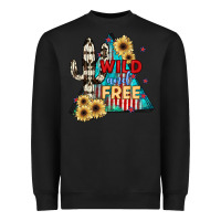 Black Wıld and Free Heavyweight Sweatshirt - JahusDesignShop