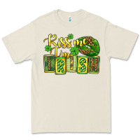 Bone St. Patrick's Kiss me i am irish Premium Tee - OliviaCreatesArt